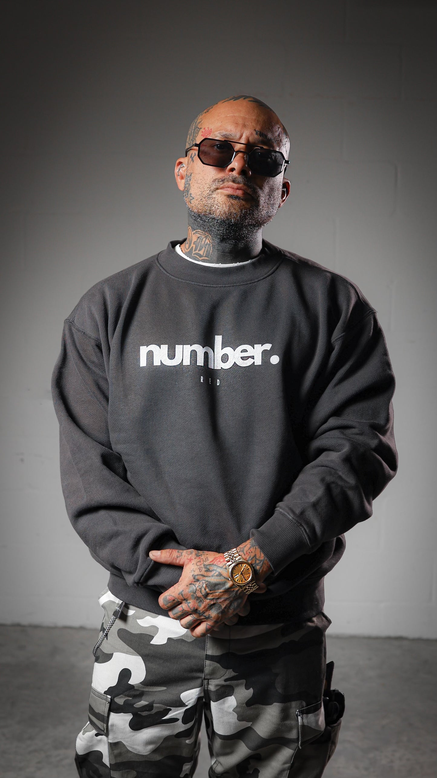 NR Oversized Printed Crewneck